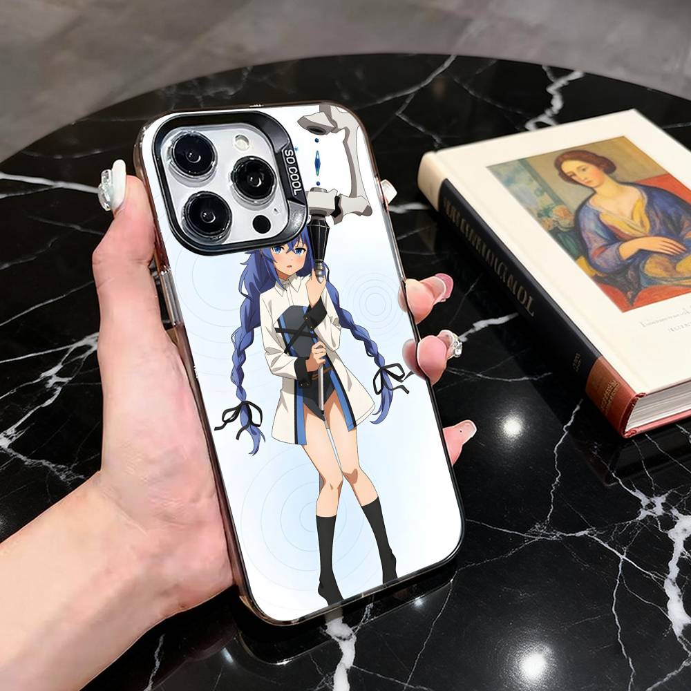 

Mushoku Tensei Jobless Reincarnation Phone Case For iPhone17,16,15,14,13,12,11 Plus,ProMax,XS,Colored Silver Plated Inside Cover iPhone13PRO
