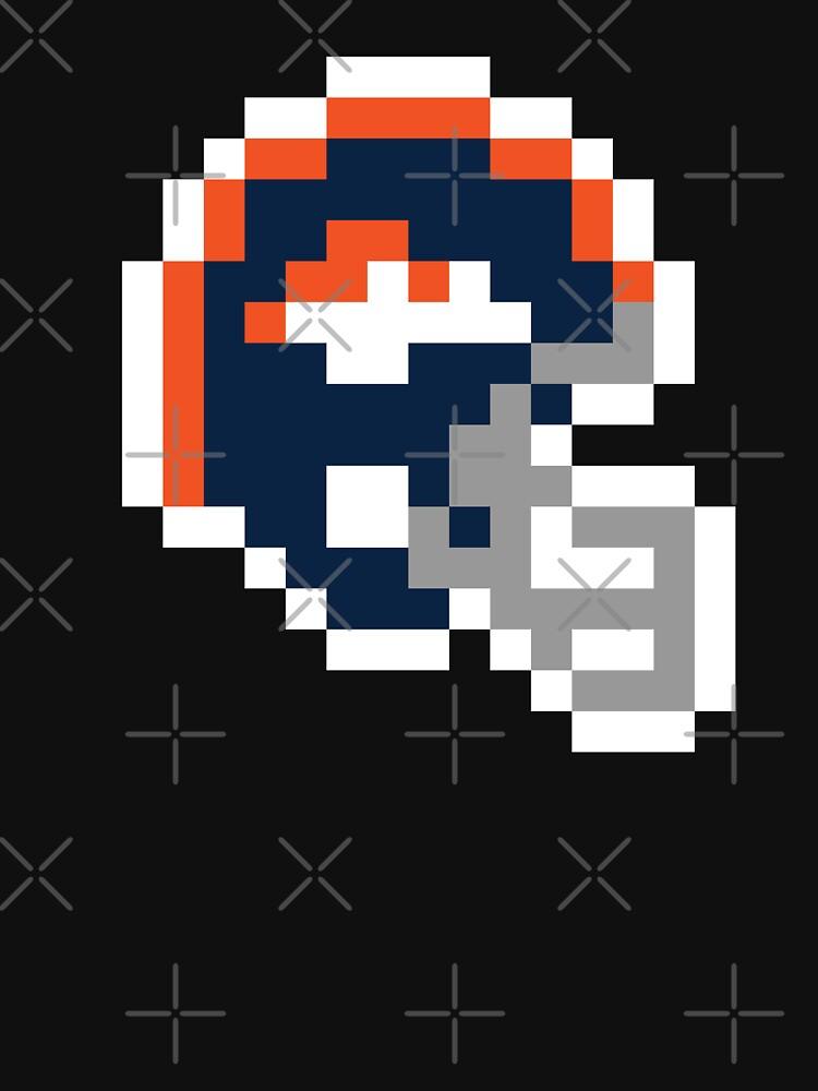 John Denver Denver Broncos (8-bit Football Helmet Only) Essential T-Shirt
