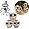 Shangrun Śmieszny Kubek do Ściskania Czaszki Ekologiczna Zabawka Redukująca Stres Nowość na Halloween