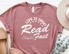 Life Is Short Read Fast Shirt, Funny Reading T-Shirt, Funny Book Shirt, Book Lover Shirt Gift, Librarian T-Shirt, Book Addiction Shirt