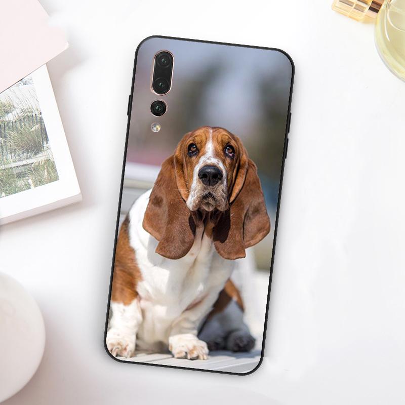 Basset Hound Dog For Huawei Nova 12i 12s 11i 7i 8i Y73 Y70 Y90 Y60 Y72 Y61 Y91 9 10 SE P30 Pro P40 Lite Case
