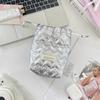 Glossy Cute Portable Camera Case Soft Anti Fall Makeup Bag for Girls Travel Makeup Bags Toiletry Bag Cosmetic Organizer 2026