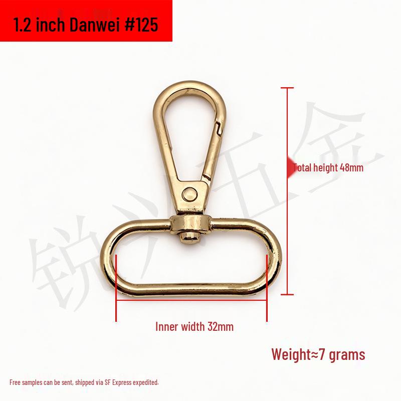Zinc Alloy Metal Dog Leash Buckle and Luggage Strap Hook