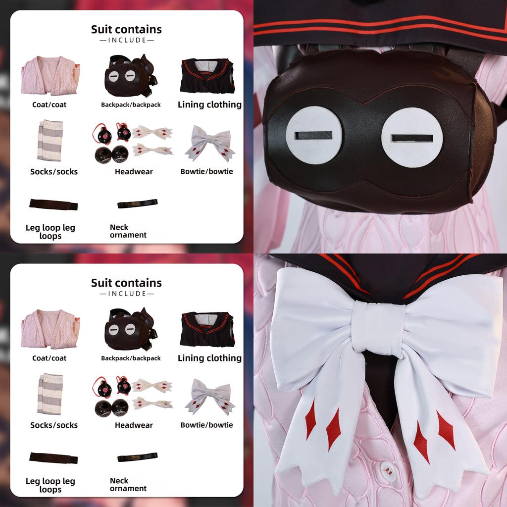 Zenless Zone Zero Ukinami Yuzuha Cosplay Costume With Polyester Fabric For Anime Role Play Summer 2024