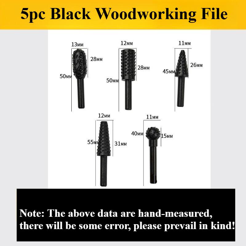 

Woodworking tools set of electric shaped file wood file woodworking file tea tray sanding head root carving knife