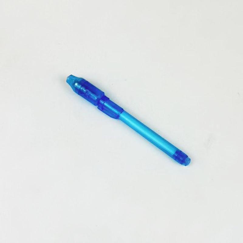 

Multifunctional LED Invisible Ink Pen & Currency Detector Round tip синий