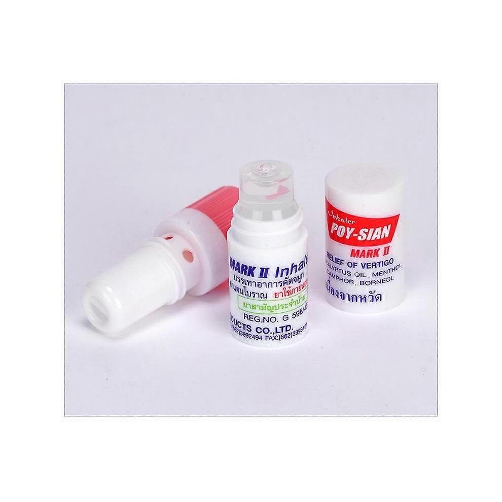 Thailand Eight Immortal Tubes Nose Refreshing Brain Bar Mint Tube Mint Tube Anti-sleeping Artifact