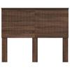 Headboard In Brown Oak Look 135 Cm Particleboard