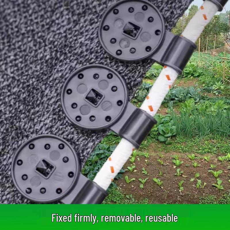 Klips do siatki cieniującej do szklarni: Uniwersalny uchwyt do tkaniny przeciwsłonecznej