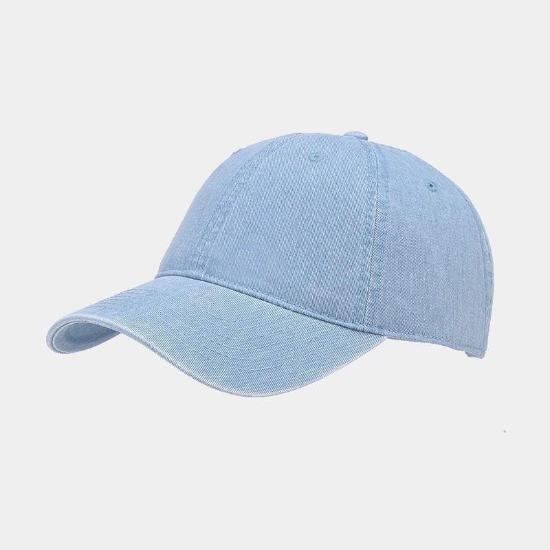 Waterwash Baseball Cap For Men And Women Sun Protection Adjustable Cotton Outdoor Sun Hat