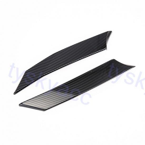 4PCS For Toyota RAV4 2019+ Car Rear Door Window C Pillar Post Frame Accessories