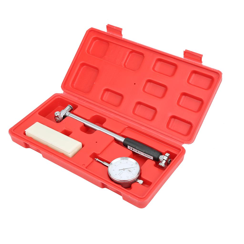 Engine Cylinder   Bore ,50,160mm Indicator Measuring Tool Kit with Good Guiding Bridge for Setting Diameters, High Accuracy and Easy Measurement, M