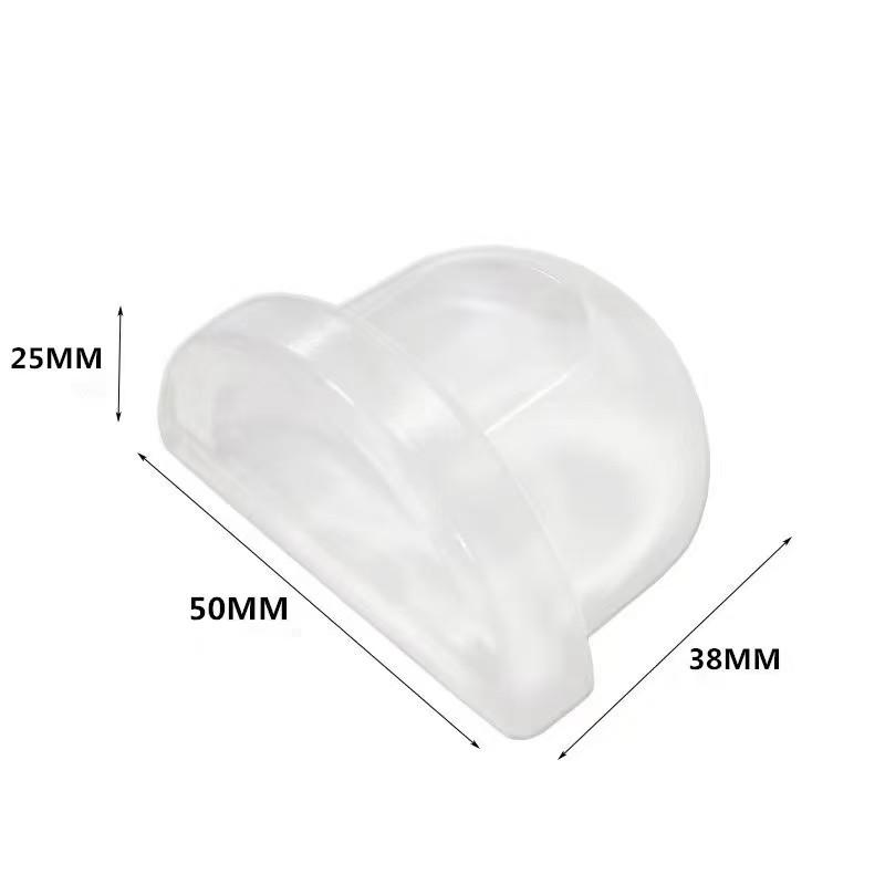 High-Transparency Anti-Collision Door Stopper & Silent Silicone Buffer Pad