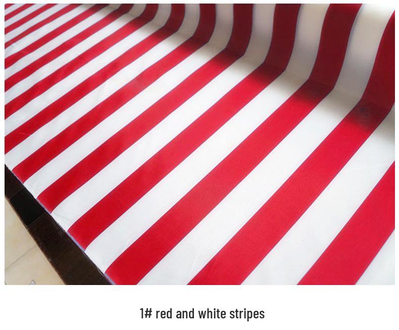 210D Thin Striped Waterproof Tent & Awning Fabric