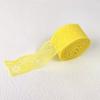 New Mesh Embroidery Lace Ribbon Tape Woven Cotton Non-Stretch Lace Tape Unilateral Flower Lace Trim Curtain Craft