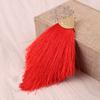 DIY Jewelry Accessories European and American Fashion Alloy Triangle Hat Tassel Tassel Earrings Pendant Bohemian Style Pendant