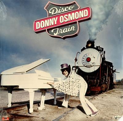 LP Record DONNY OSMOND - Disco Train PD16067 Polydor, Kolob  1976 US Rock Used