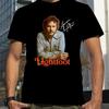 Vtg Gordon Lightfoot Music Star Cotton Black All Size Unisex Shirt BL078 Unisex T-Shirt