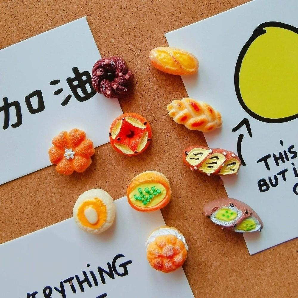 24PCS Simulation Felt Board Push Pin Cute Soft Wood Board Push Pin  Office