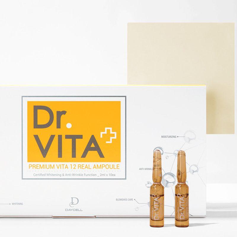 DR.VITA Premium Vitamin C 12 Real Ampoule (2ml x 10) Dr. Vita Premium Vita 12 Real Ampoule 2ml * 10ea