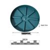 Round Breathable Plastic Flower Pot Tray - Anti-Root Rot, Soil Leakage Prevention, Root Control, Water Collection.