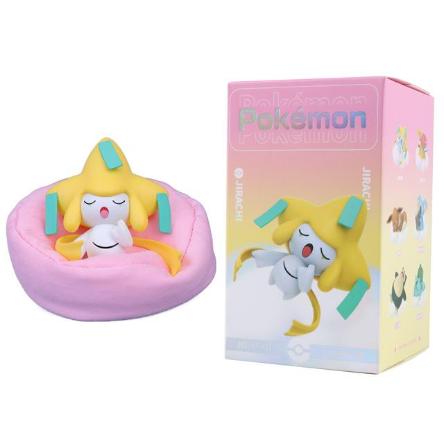 Original Cute Pokemon Model Toy Pikachu Charmander Bulbasaur Eevee Snorlax Action Figure Desktop Ornament