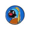 Creative Penguin-Shaped Metal Brooch Pin - Simple Animal Accessory