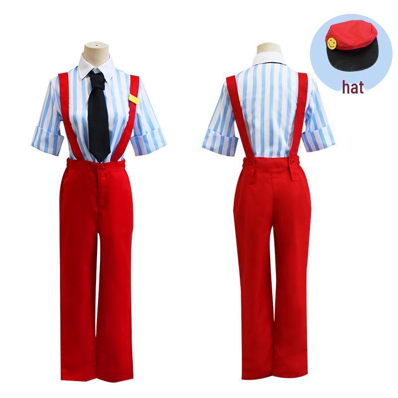 Heavy Bass Anime Hypnotist Full Cosplay Costume Set