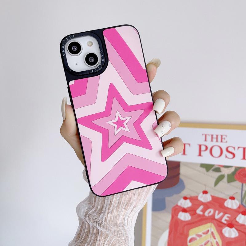 

Silicone 3D Five-Pointed Star Case for Apple 15 Pro/15 Pro Max/XS Max 16 Pro Max