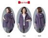 Women's Plus Size Corduroy Jacket - Fleece-Lined, Loose Fit for Autumn/Winter, Ideal for Middle-Aged Moms, Fits Up To 200 Lbs