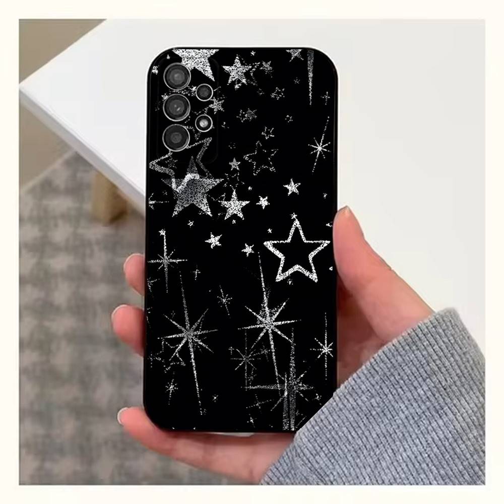 

Black White Gold Pattern Case For Samsung S25,S24,S23,S22,S20,S21,S10,Ultra,Plus,Lite,FE,Soft Silicone Black Cover Samsung S22ULTRA5G