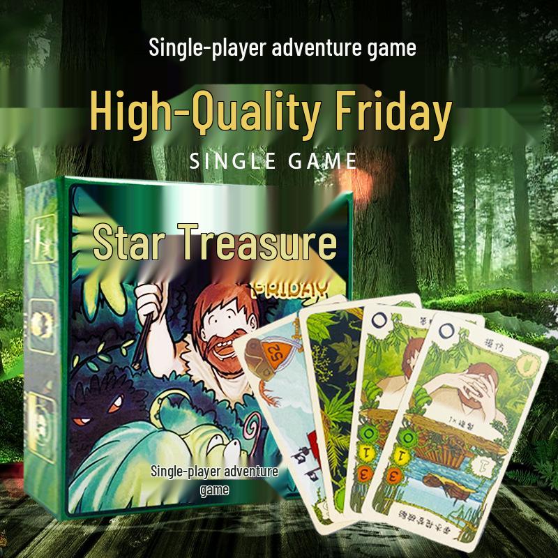 Robinsona Crusoe: Jednoosobowa gra planszowa logiczna (Wydanie chińskie)