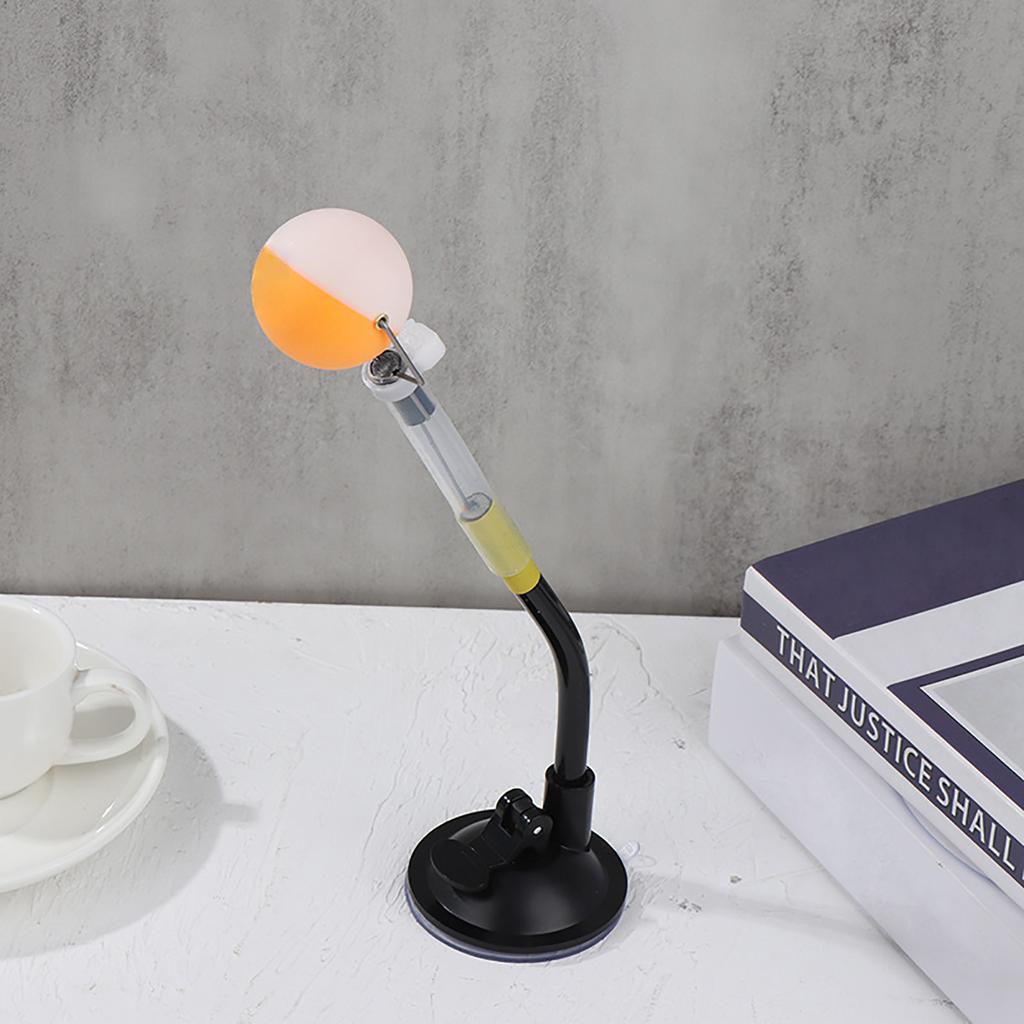 Table Tennis Robot Pingpong Training Device Pingpong Robot Trainer Table Tennis Fixed Rapid Rebound Pingpong Ball Clip
