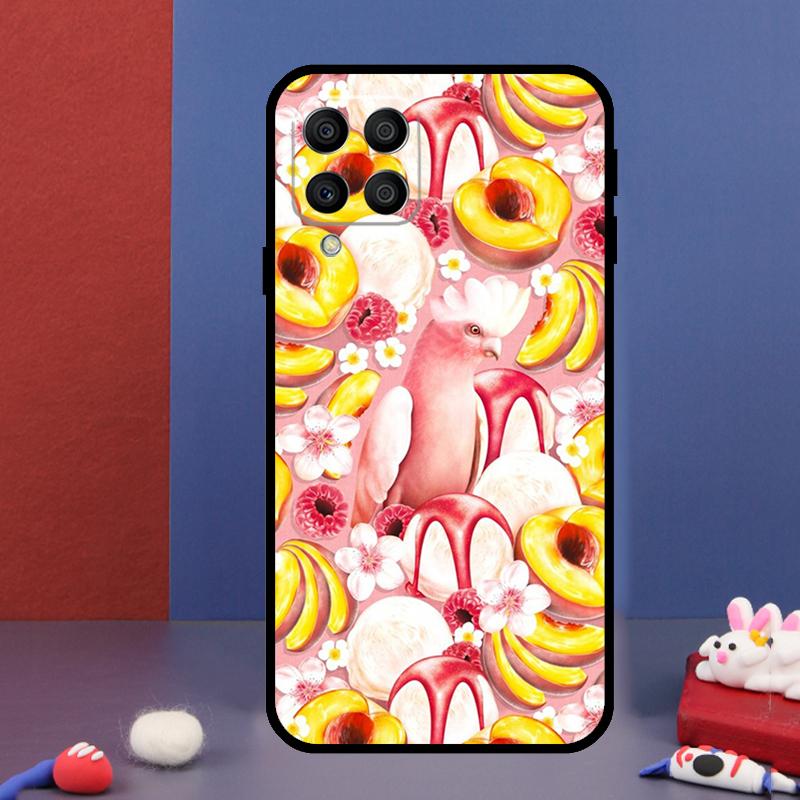 Tropikalny Letni Owoc Cytryna Dla Samsung Galaxy M33 M13 M23 M53 M15 M55 M31 M51 M14 M34 M54 M20 M30s M32 M52 Etui na Telefon