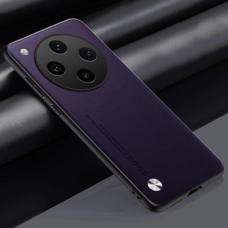 For OPPO Find X8 Pro X 8 Plain PU Leather Hard Case for Find X7 Ultra X6 X8Pro Matte Bumper Shockproof Silicone Soft Edge Protector Cover Shell