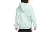 Nike Sabrina Letter Label Hooded Fleece Lined Casual Sweatshirt Women's Ice Emerald Blue FJ4450-346