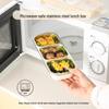 304 Stainless Steel Compartmented Lunch Box