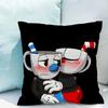 Cushion Covers 45x45 C-cuphead Ornamental Pillows for Living Room Pillowcase 40*40 Fall Decor Lounge Chairs Body Pillow Cover