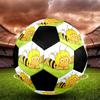 Bees and Maya Indoor Soccer Ball Colorful Machine Stitched PVC Size 5 Team Training Competition Ready Durable High-Bounce Cool Sports Gift