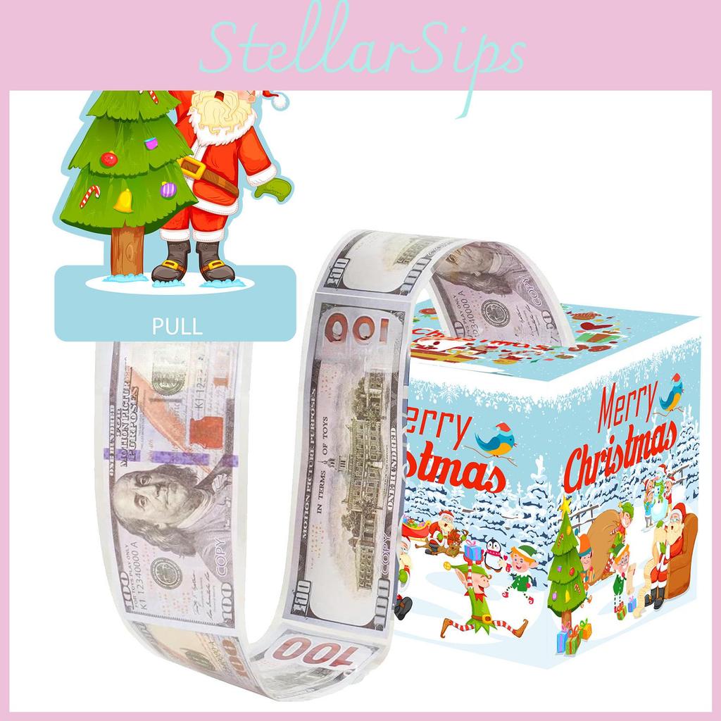 Santa Tree Christmas Festive Decor Props Gift Box Holiday Celebrations Parties