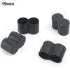 Silicone Pads Round Bottom Furniture Feet Double Tube Feet Covers Chair Leg Caps Plastic Pipe Cover
