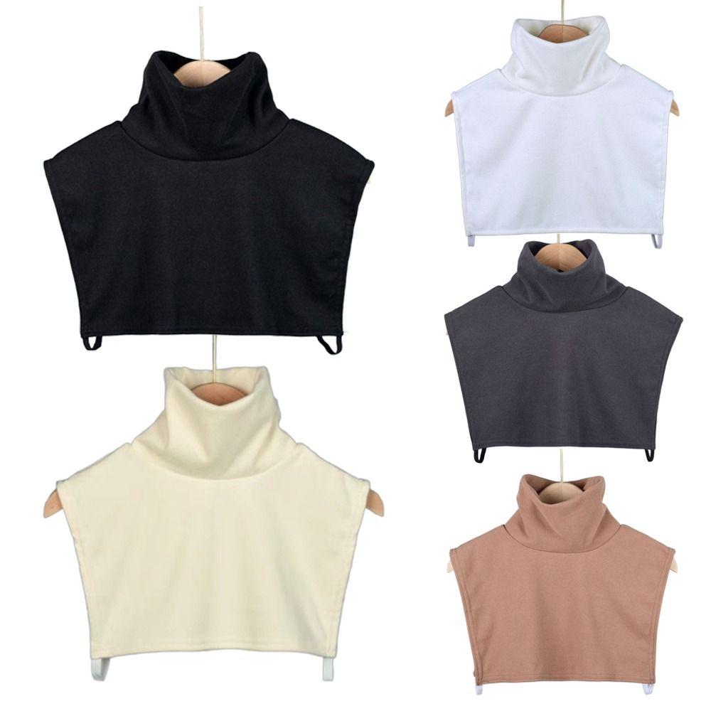 Scarves Wraps Fake Collar High Elastic High Collars Fashion Bottom Decoration Collar  Men Women