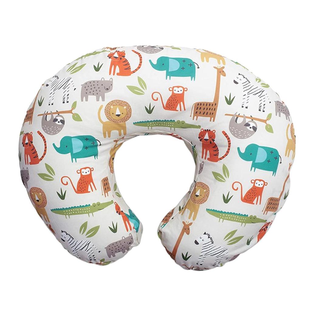 Cotton UShaped Feeding Pillow Cover for Newborn Breastfeeding Type A