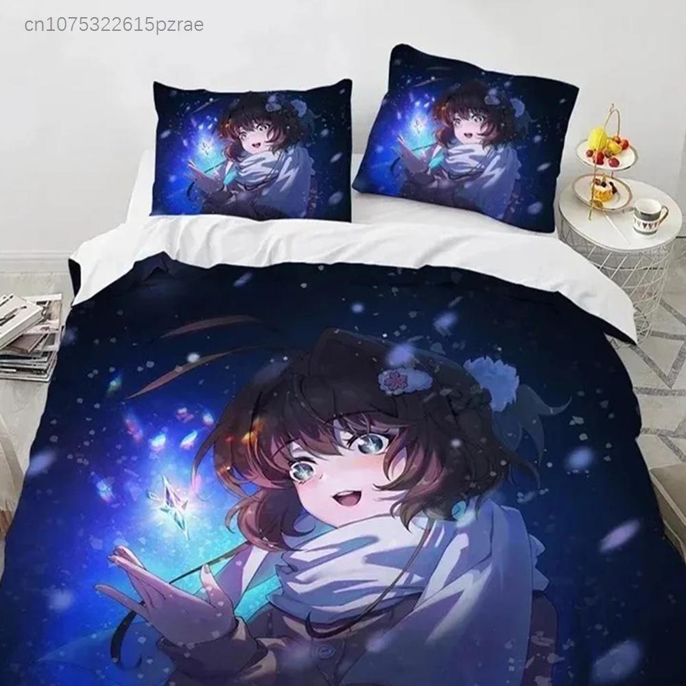 Cardcaptor Sakurar Bedding Set 3D Printed Suitable For Bedroom Duvet Cover Set With Pillowcases Kids Home Textile