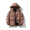 New Style Cotton Coat for Men In Autumn and Winter, New Style Plus Velvet, Thickening, Loose Hooded Warm Jacket, Couple's Cotton Coat To Keep Warm