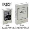 New York Paris London Series Luxury Fake Book Decoration Remote Control Storage Box Fashion Coffee Table Decoration Accessories