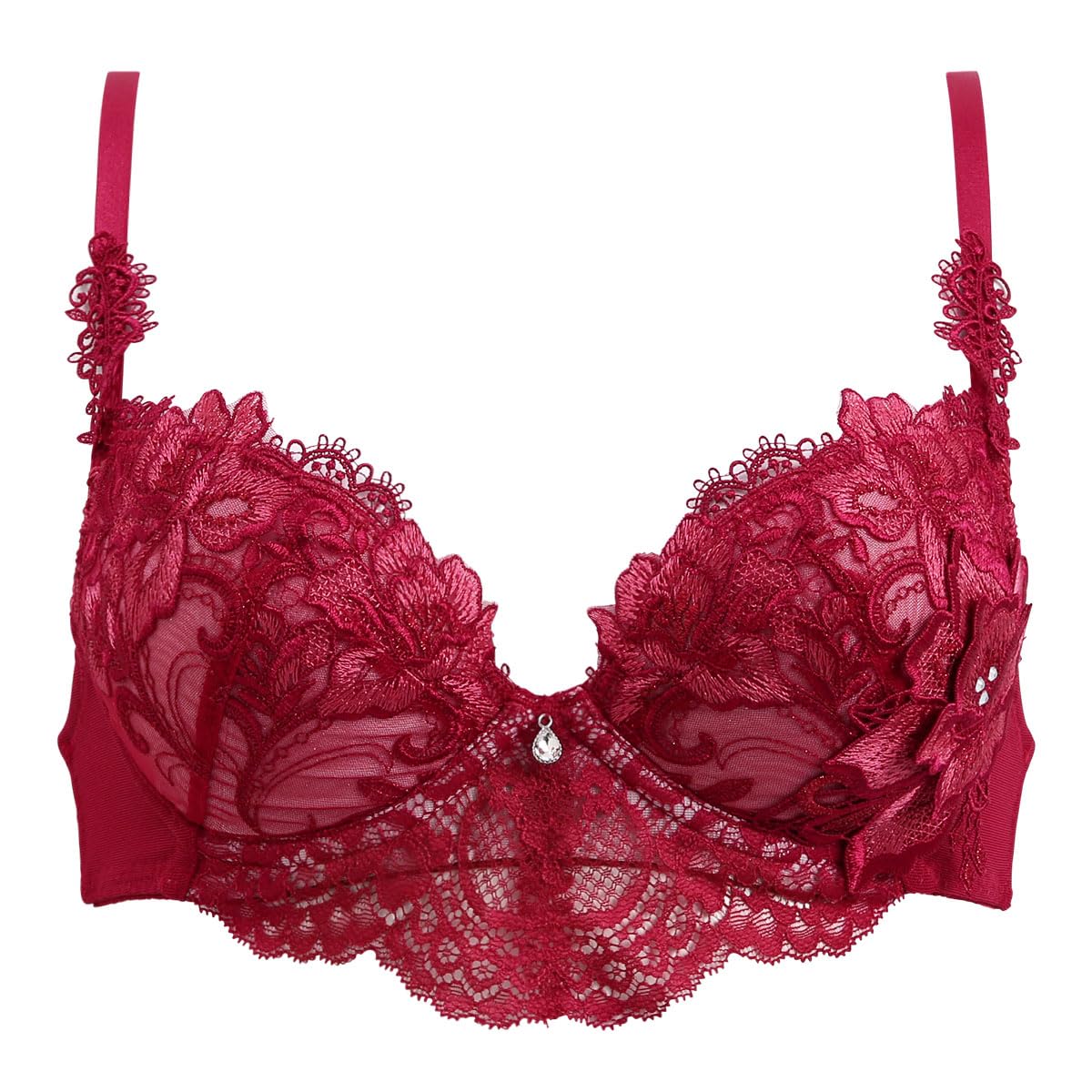 

Himiko 025 Серия Бюстгальтер Большого Размера До 80 B C D E F Нижнее Белье [himico] (RE-Красный, F70)