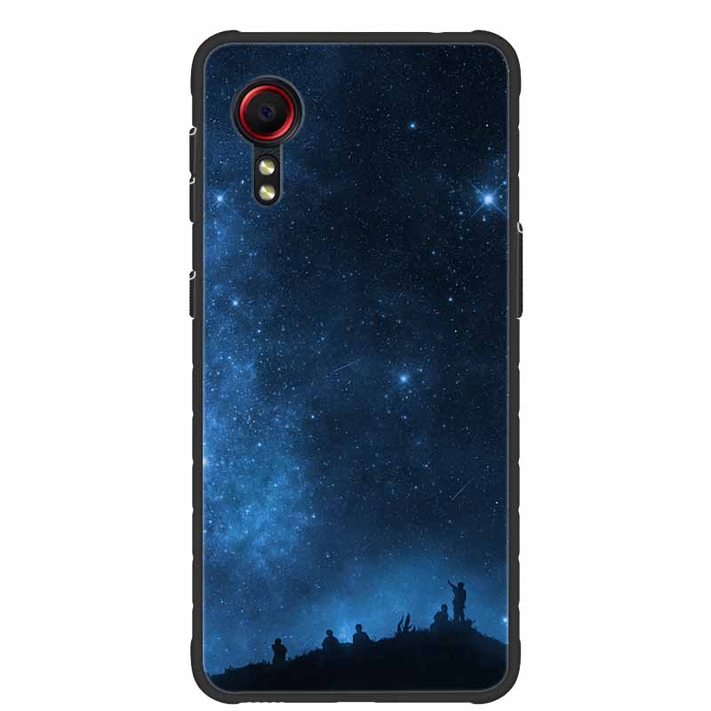 Per Samsung Galaxy Xcover7 5G Cover Carina Adorabile Custodia Posteriore in Silicone per Telefono Per Samsung Xcover 7 Protettiva Antiurto Morbide Custodie