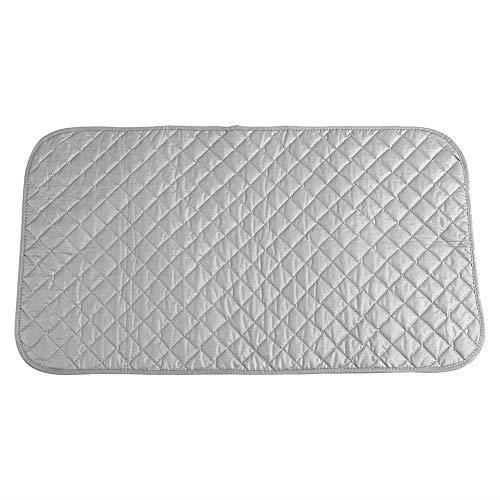 48 * 85cm Planche à Repasser Repassage Tapis de Couverture Tapis à Linge Gris Matelassé Laveuse Sécheuse Résistant à Chaleur Pad P