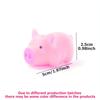 5/10/20 Stück Süßes Rosa Schwein Mini Gummi Schreiendes Geräusch Sparschwein Lustige Ornamente Haustier Geschenke Quietschen Spiel Requisiten Geeignet für Hund Katze ZYF